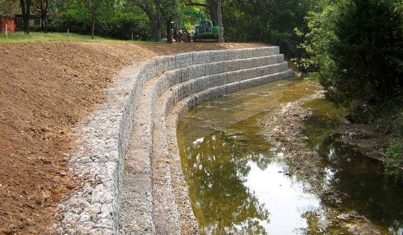 格賓擋墻河道護坡