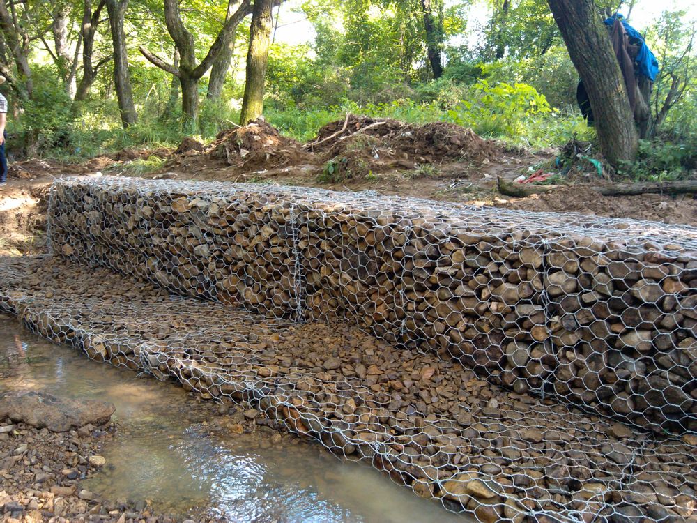 鍍鋅石籠網河道防護